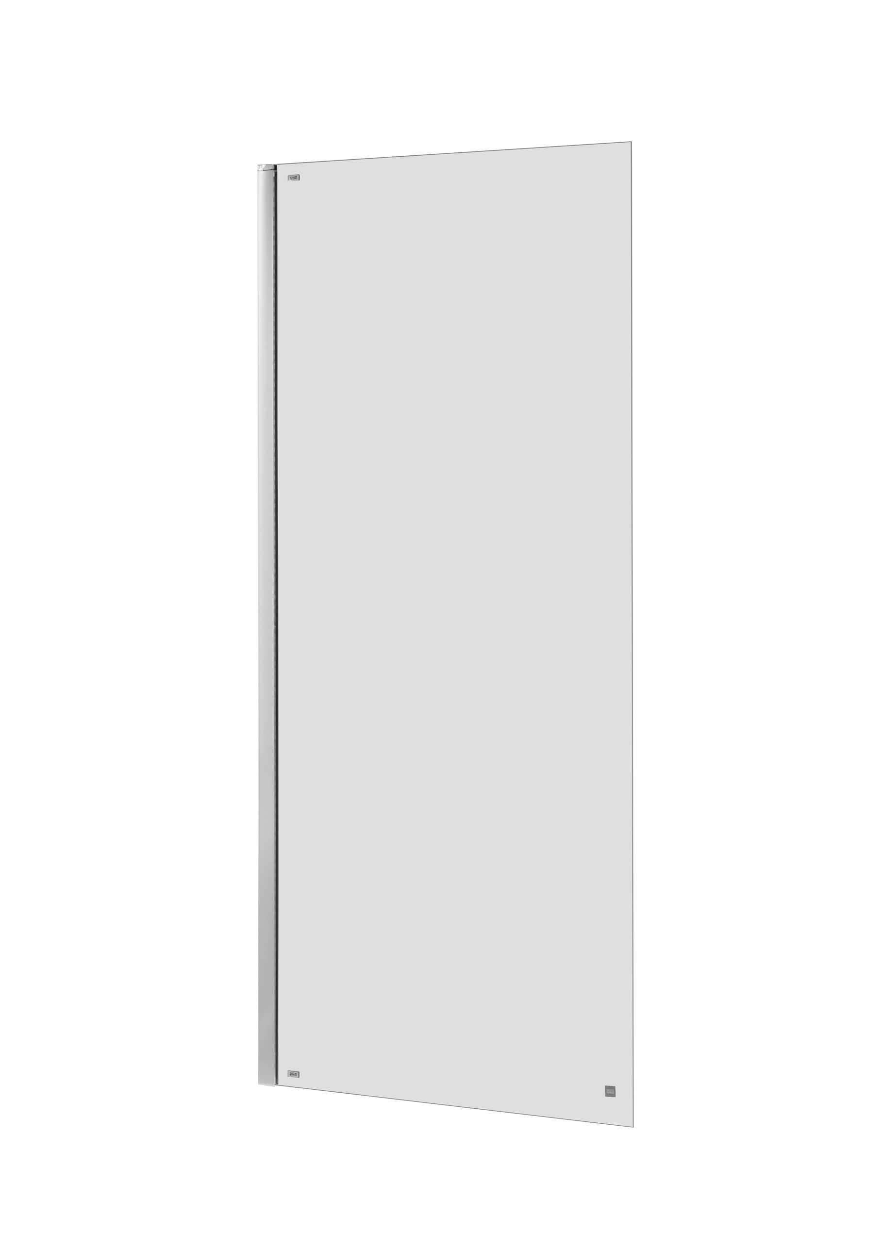 Roca Capital parawan nawannowy 85 cm 1-częściowy chrom połysk/szkło przezroczyste AM4008512M - Wysyłka w 24h