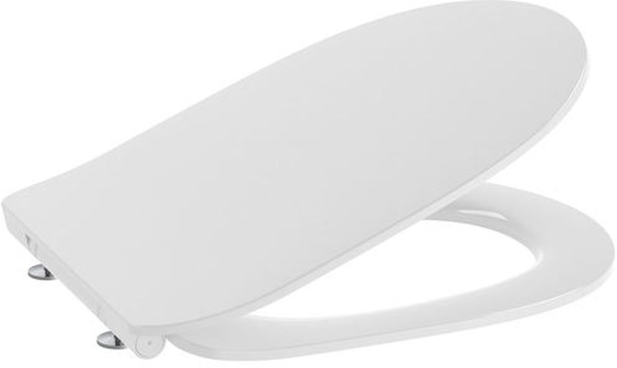 Roca Meridian/Gap Round deska sedesowa wolnoopadająca slim biała A801D12003 - Wysyłka w 24h