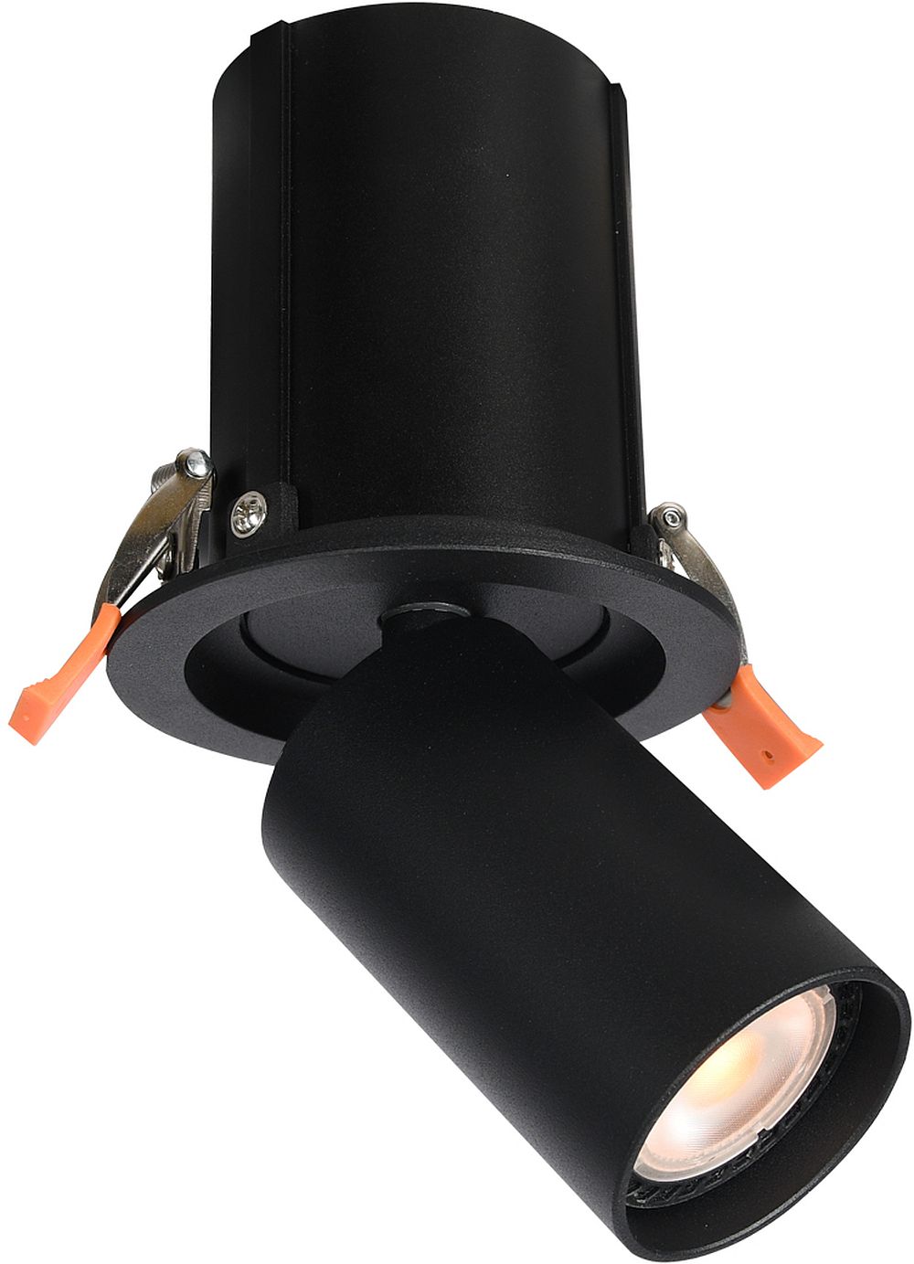 Italux Termo lampa do zabudowy 1x10 W czarna SPL-50310-1R BK