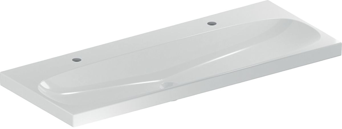 Geberit Acanto umywalka 120x48 cm prostokątna biała 501.880.00.5