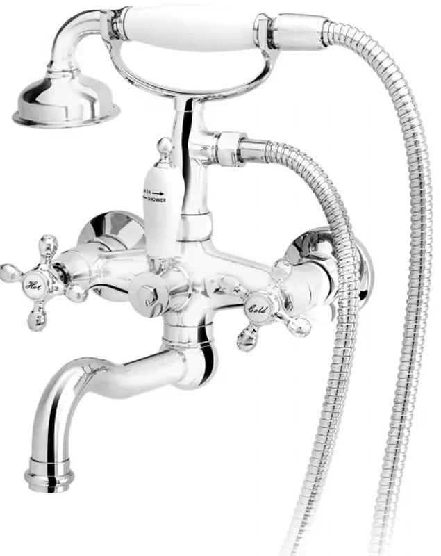 FDesign Lacrima bateria wannowo-prysznicowa ścienna chrom FD1-LRA-11-11 - Wysyłka w 24h