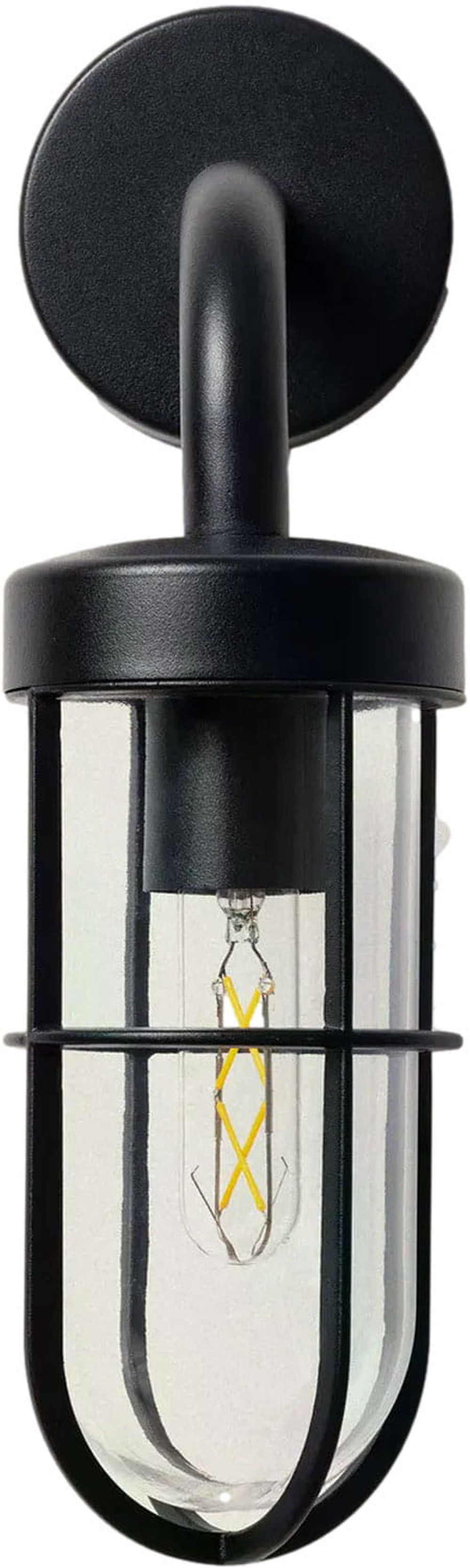 Abruzzo Gardena Clasica Giorgio kinkiet zewnętrzny 1x40 W czarny ABR-KZKG-C-E27