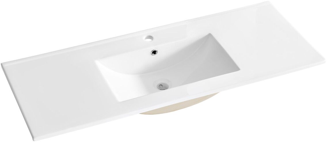 Comad umywalka 121x46 cm prostokątna meblowa biała CFP120