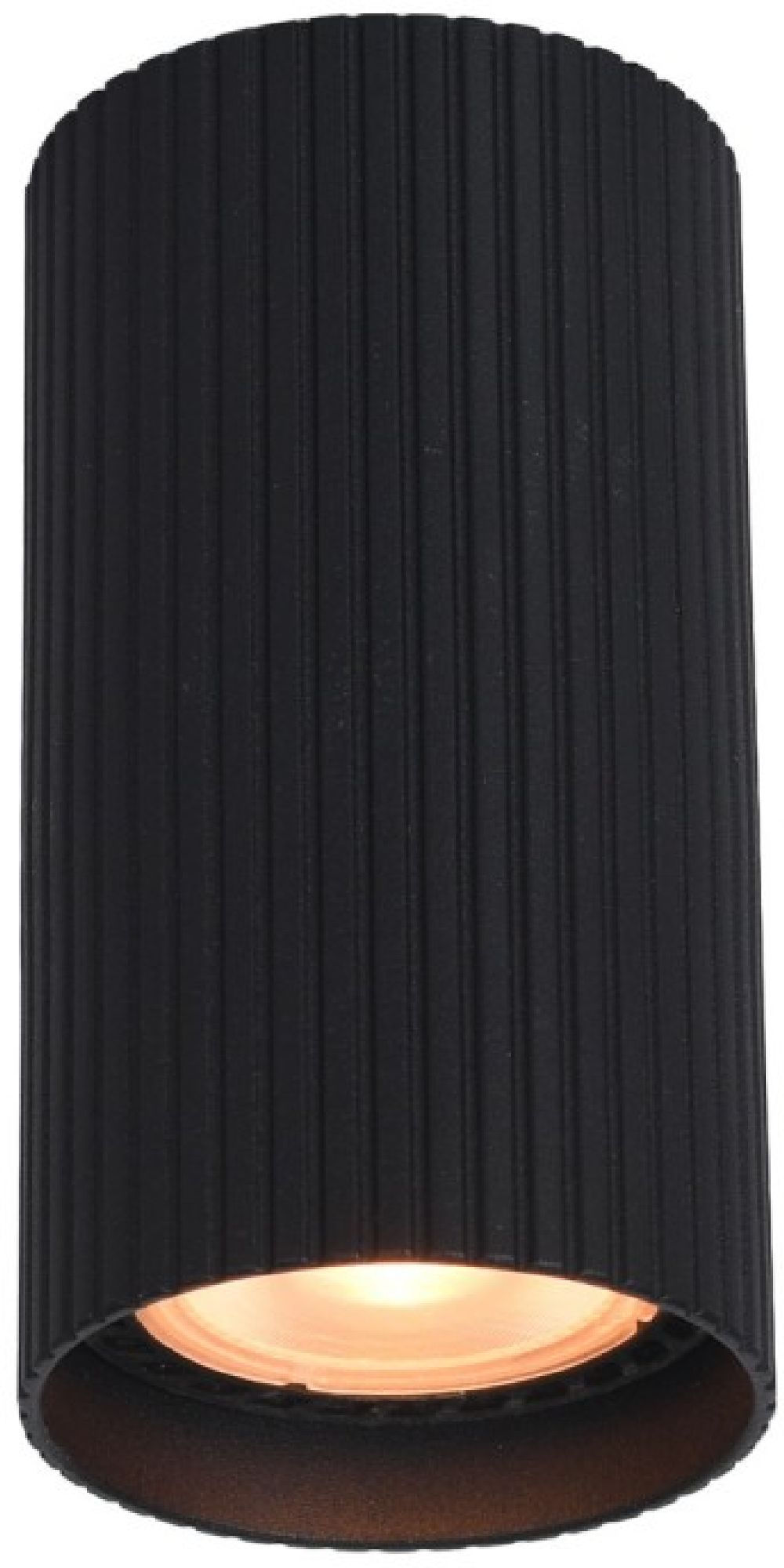 Italux Rilok lampa podsufitowa 1x10 W czarna CLN-83920-S-BK