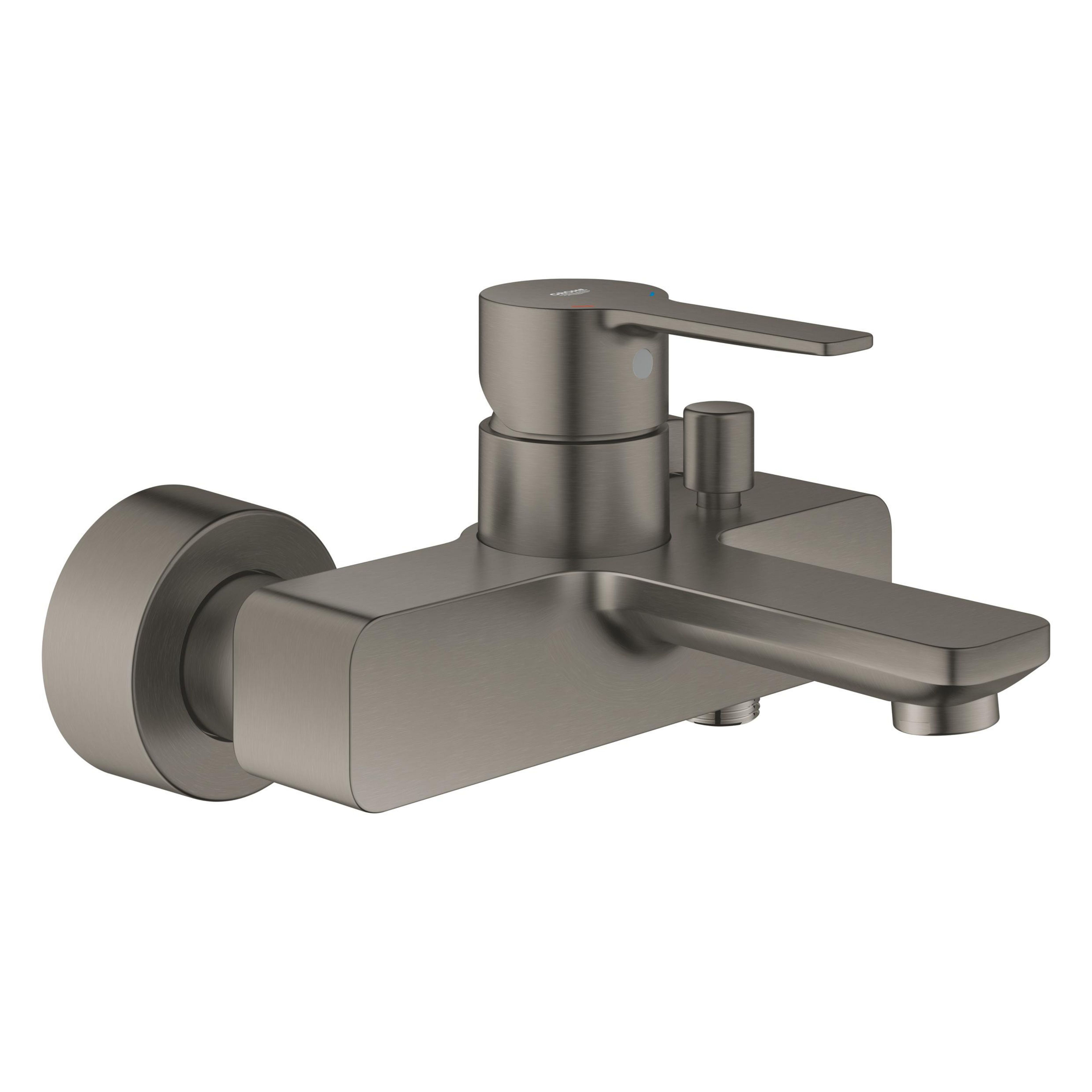 Grohe Lineare bateria wannowo-prysznicowa ścienna Brushed Hard Graphite 33849AL1
