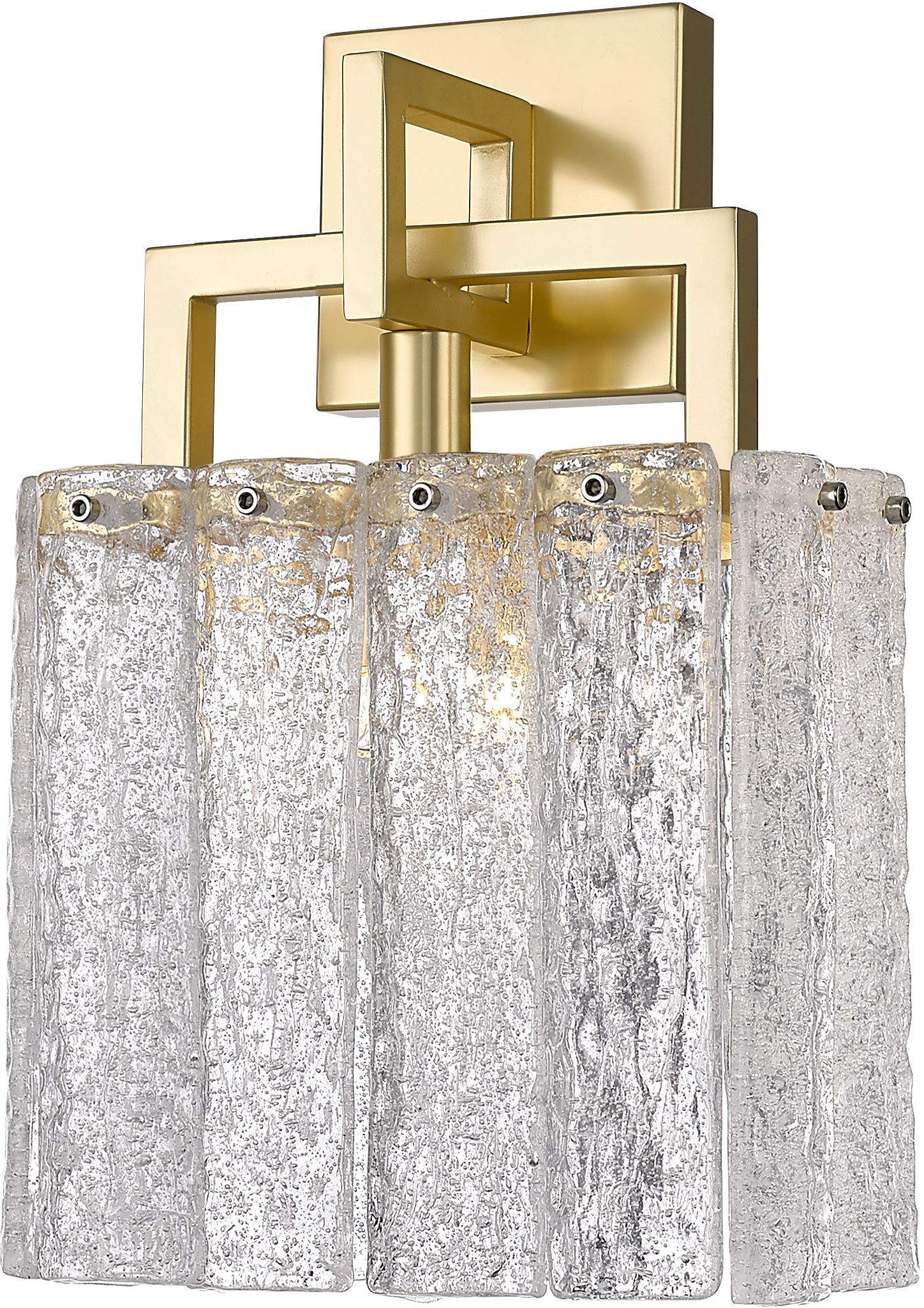 Zuma Line Palace kinkiet 1x42W złoty mat/szkło przezroczyste W0523-01A-U8AC