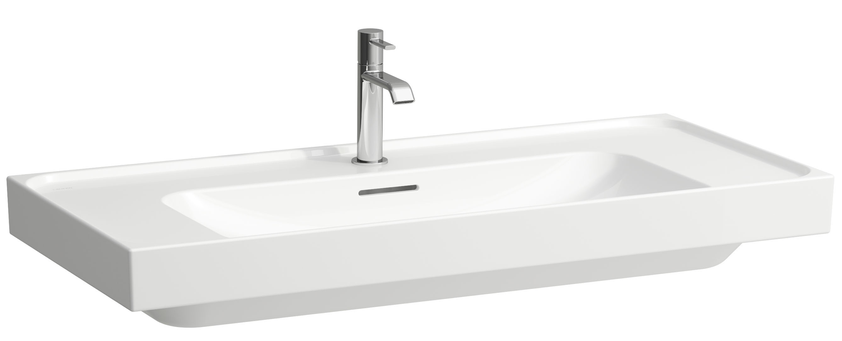Laufen Meda umywalka 100x46 cm prostokątna ścienna biała H8161190001041