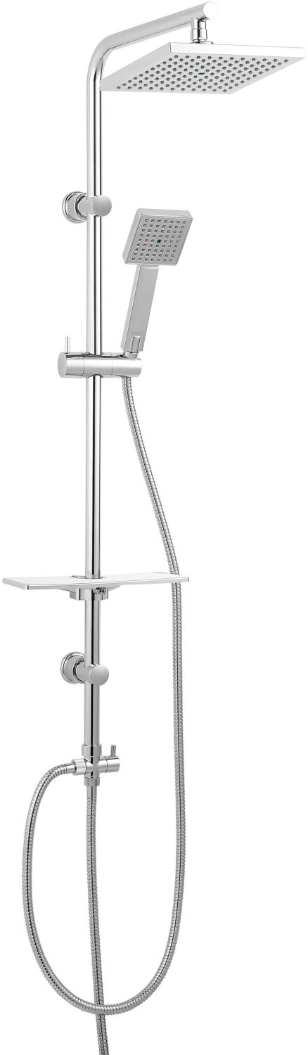 Ferro Amigo VerdeLine zestaw prysznicowy z deszczownicą chrom NP26VL