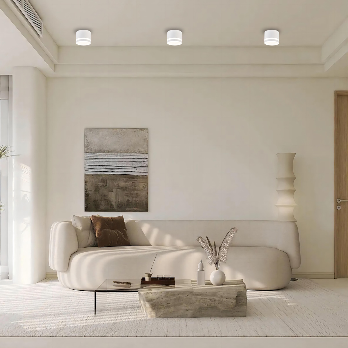 Light Prestige Kendal lampa podsufitowa 1x7 W biała LP63311SMR1WH - Wysyłka w 24h