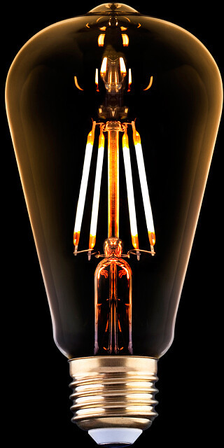 Nowodvorski Lighting Vintage Bulb żarówka LED 1x6W 2200K E27 przezroczysta 10594