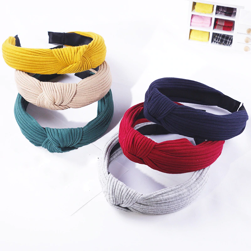 Opaska na głowę supeł