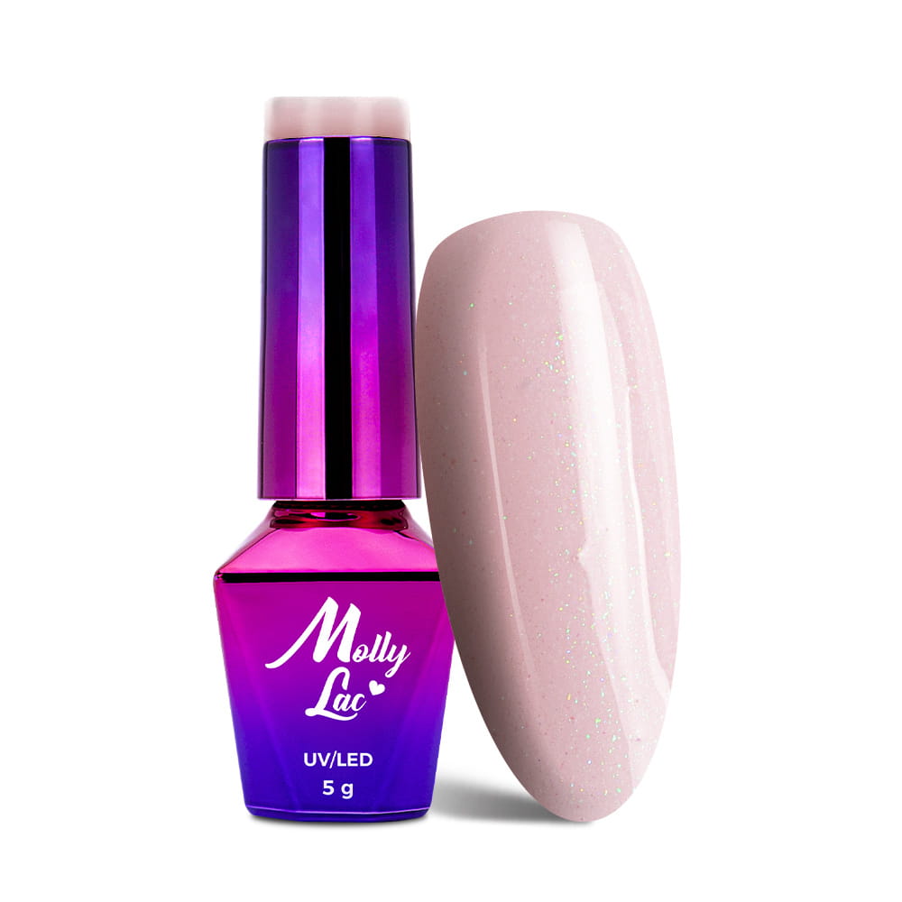 Lakier hybrydowy LED/UV Gel Polish MollyLac Macarons Nr 473 Pink Sugar 5 g
