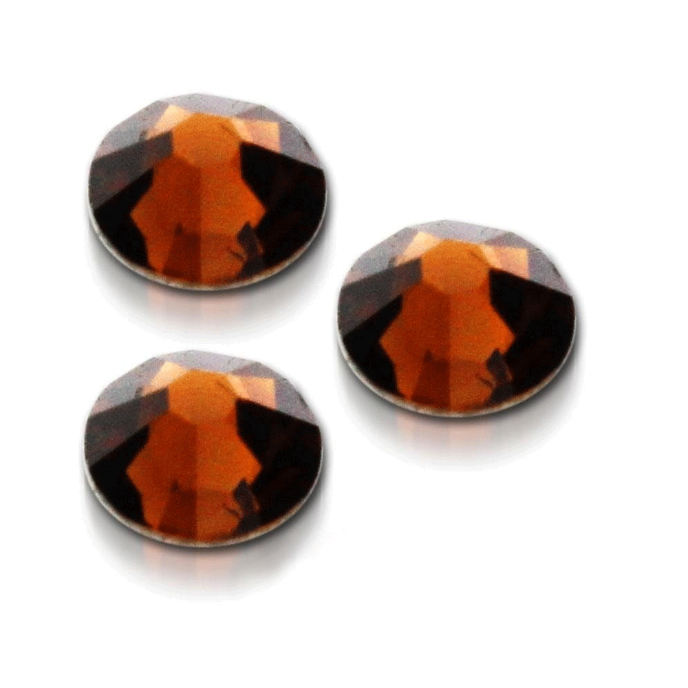 Ozdoba do paznokci Cyrkonie Swarovski SS10 220 Smoked Topaz ok.50 szt