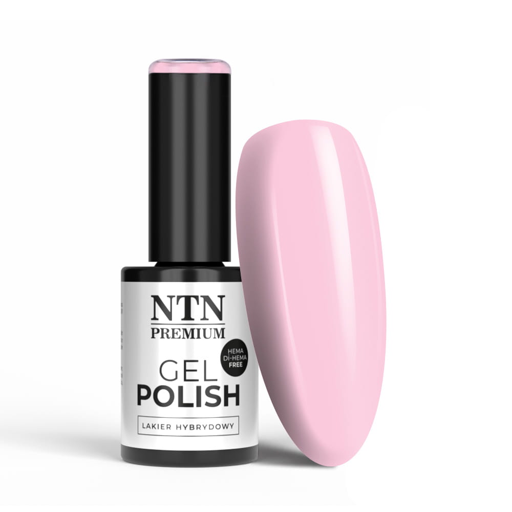 Lakier hybrydowy LED/UV Gel Polish Pinks Nr 436 Limited Edition NTN Premium HEMA/Di-HEMA Free 5g