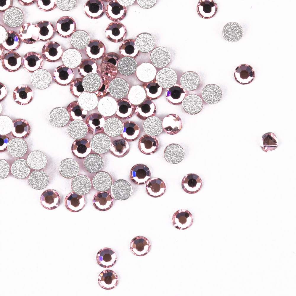 Cyrkonie do paznokci szklane ss5 light rose ok.1440 szt paczka