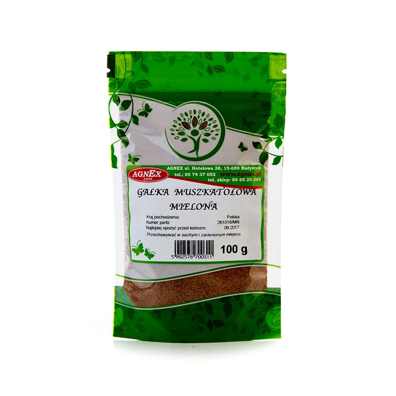 Gałka muszkatołowa mielona 100g