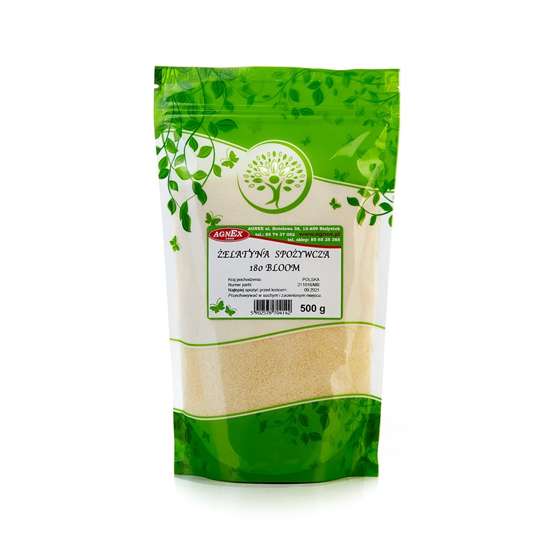 Żelatyna 180 Bloom 500g