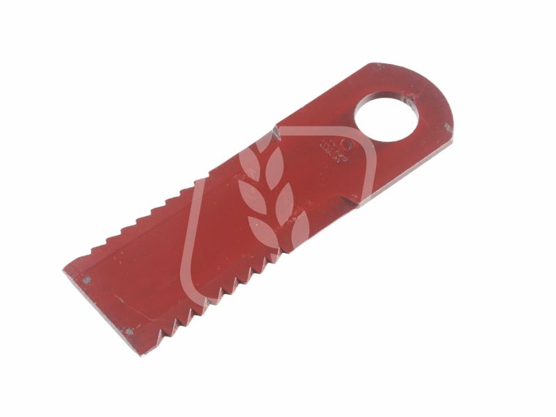 Nóż sieczkarni (zębaty) 166x50x5mm Fi-25mm RS42243