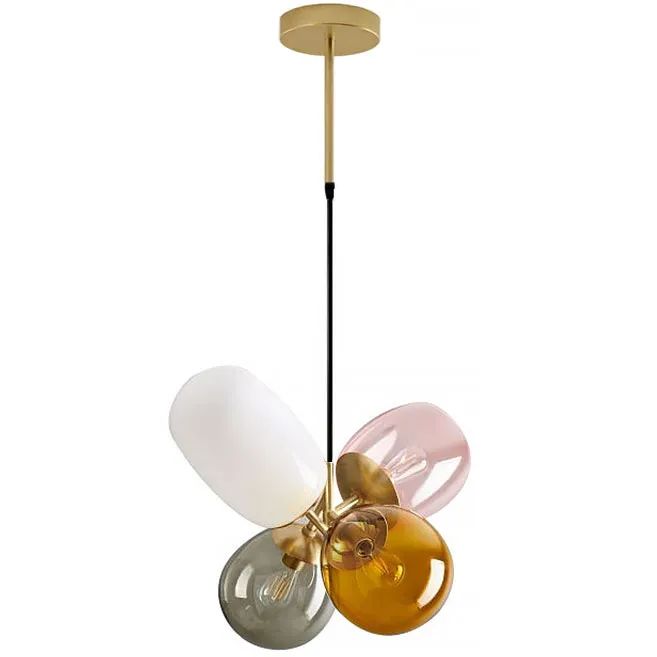 Darmowa Dostawa - Lampa wisząca 4x40 W multikolor TooLight OSW00565