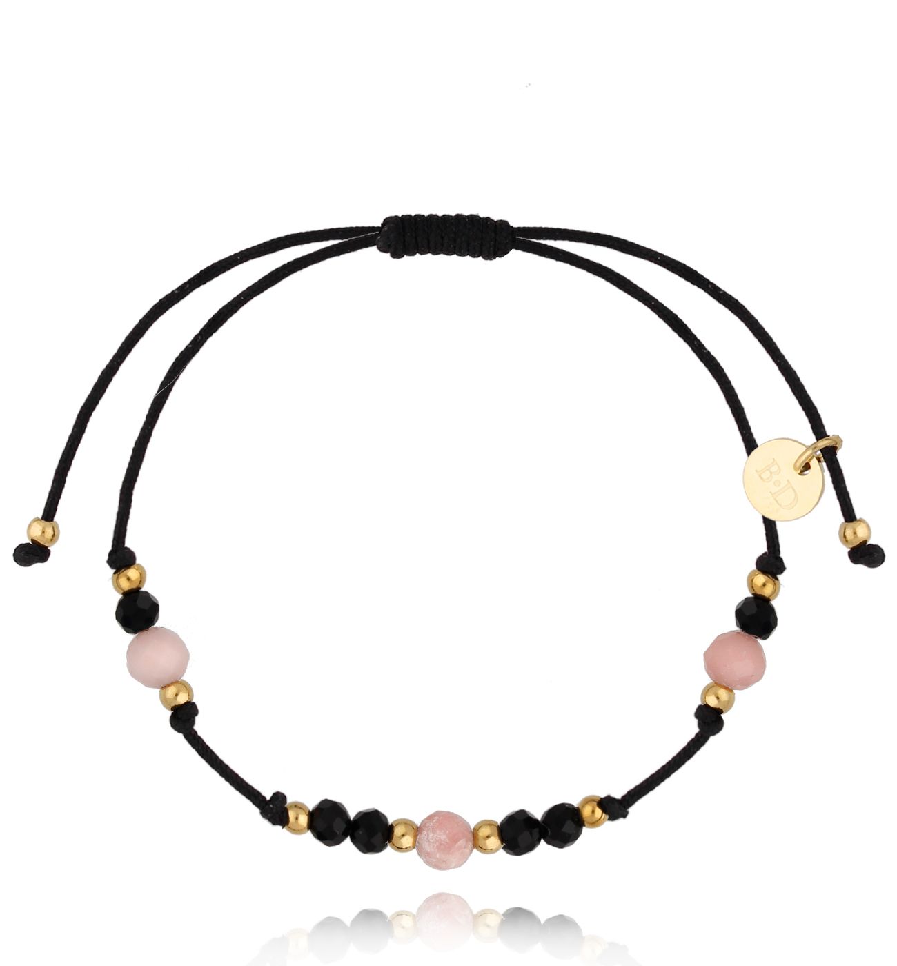 Bransoletka z różowymi opalami Universe Stones BSC1350