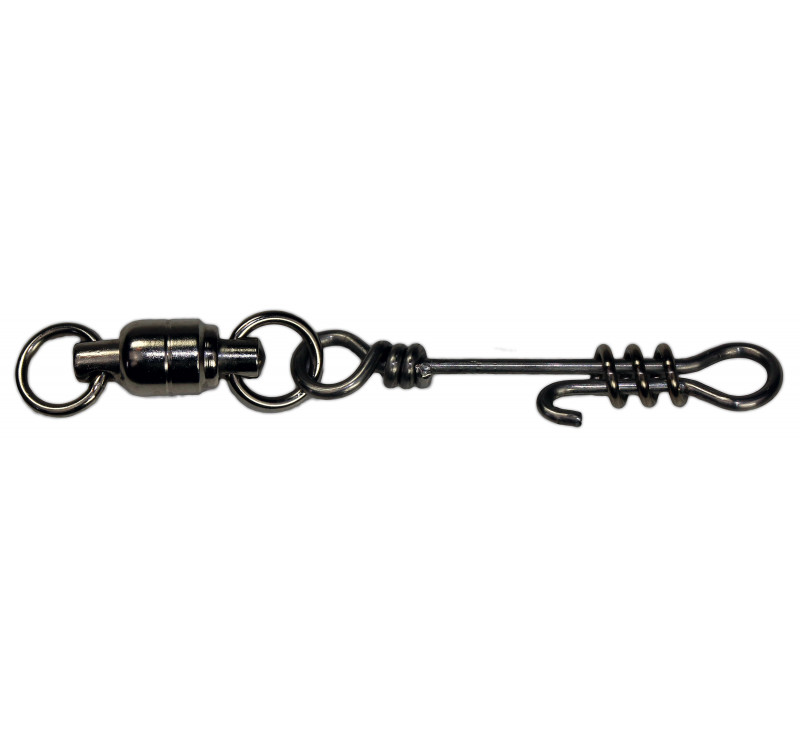 Zeck Agrafka Z Krętlikiem Ball Bearing Swivel + Twistlock Snap 72kg