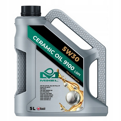MIHEL CERAMIC OIL 9100 LSPI 5W30 OLEJ CERAMICZNY 5L - Petrostar