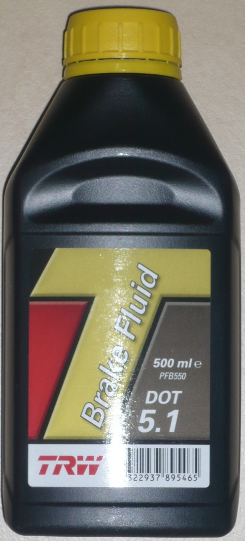 TRW DOT 5.1 0.5L PFB550 PLYN HAMULCOWY - Petrostar