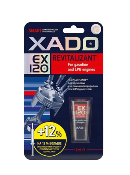 XADO EX120 DO SILNIKÓW BENZYNOWYCH 9ML - Petrostar
