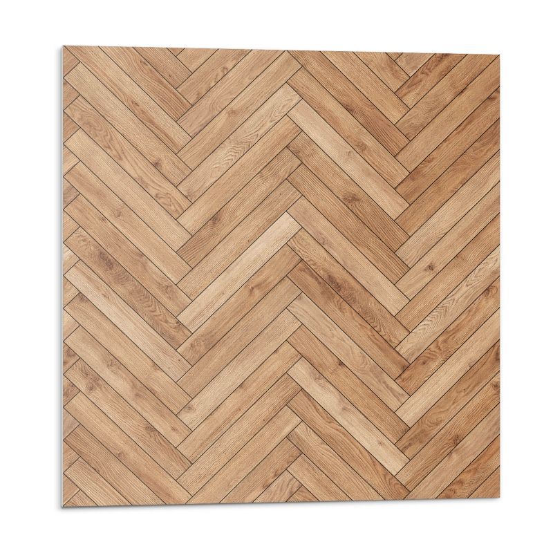 Kafelki samoprzylepne Wallfluent 50x50 cm Geometryczny motyw jodełkowy 4 szt.