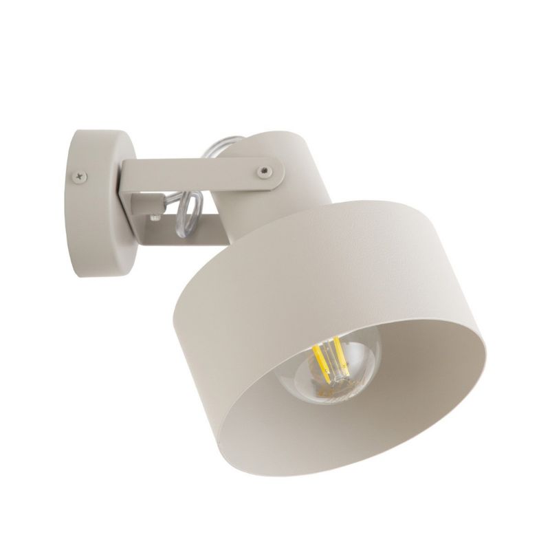 Kinkiet Sigma Lighting RIF jasny-szary 1xE27x15W wym:23x15x24cm IP20 -1 szt.
