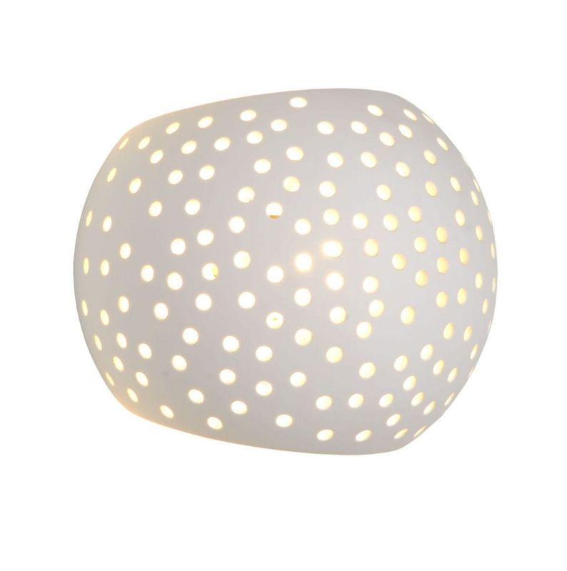 Kinkiet ścienny Lucide Gipsy biały 1 x G9 x 40W IP20 wym: 15 x 12,5 x 11,5 cm - 1 szt.