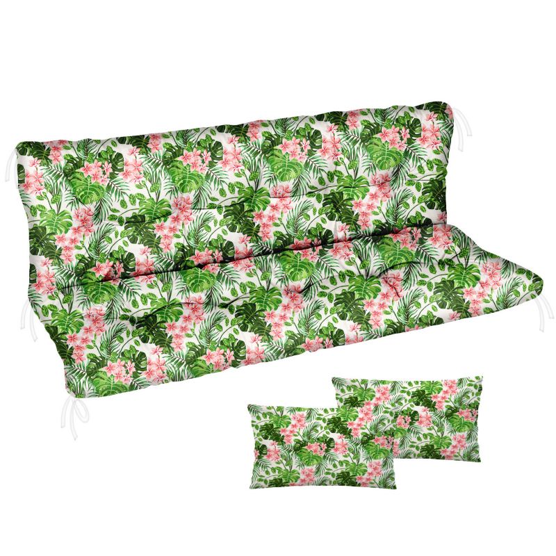 Poduszka materac na huśtawkę Comfort FEROCITY Palm jasny 185x50x50 1 szt.