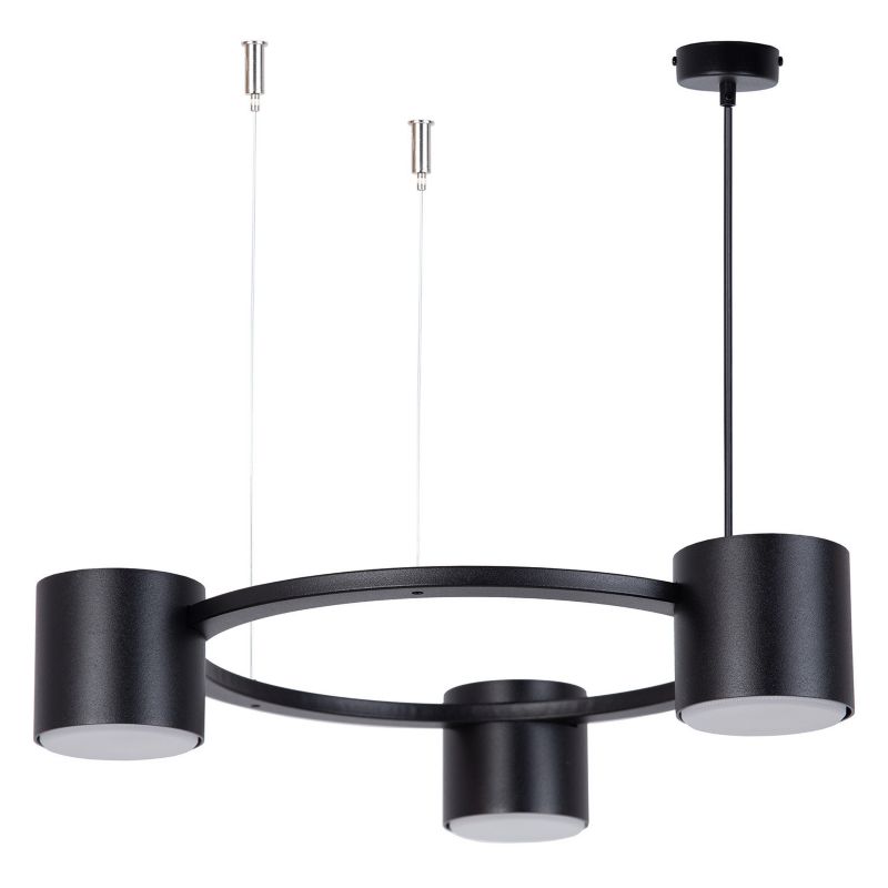 Lampa wisząca Sigma KODO czarna 3xGX53x12W wym:150x44x44cm IP20 -1 szt.