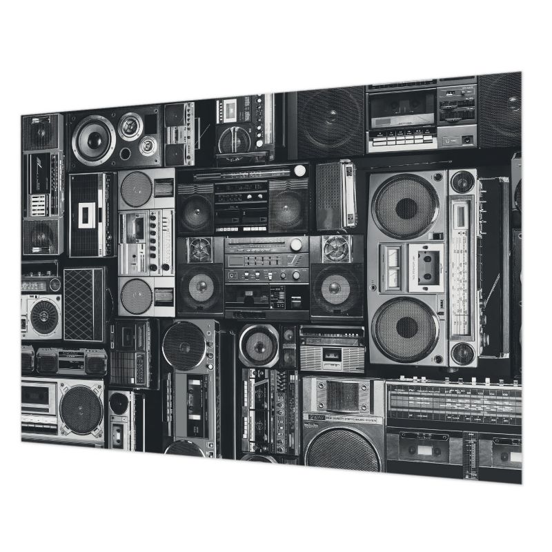 Tapeta Na Ścianę Tulup 208x146 cm Retro Radio Do Biura, Do Salonu, Do Przedpokoju 1 szt.