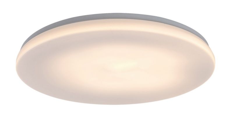 Lampa sufitowa zewnętrzna Rabalux Lowar biała LED 36W 3000K-6000K 2300lm okrągła IP44 wym: 6,5 x 41 x 41 cm - 1 szt.