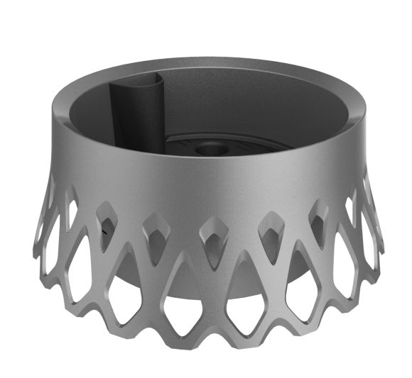 Doniczka Plastia 30cm system samonawadniania srebrny 1szt