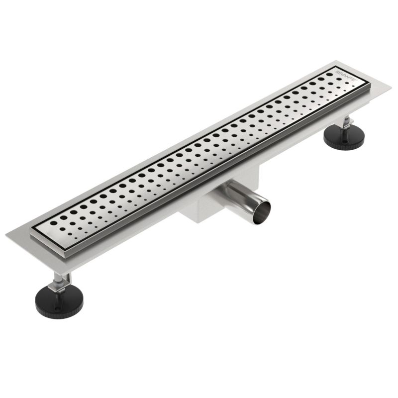 Odpływ liniowy SEVANTE z maskownicą WK114 60 cm inox FLAT 1szt.