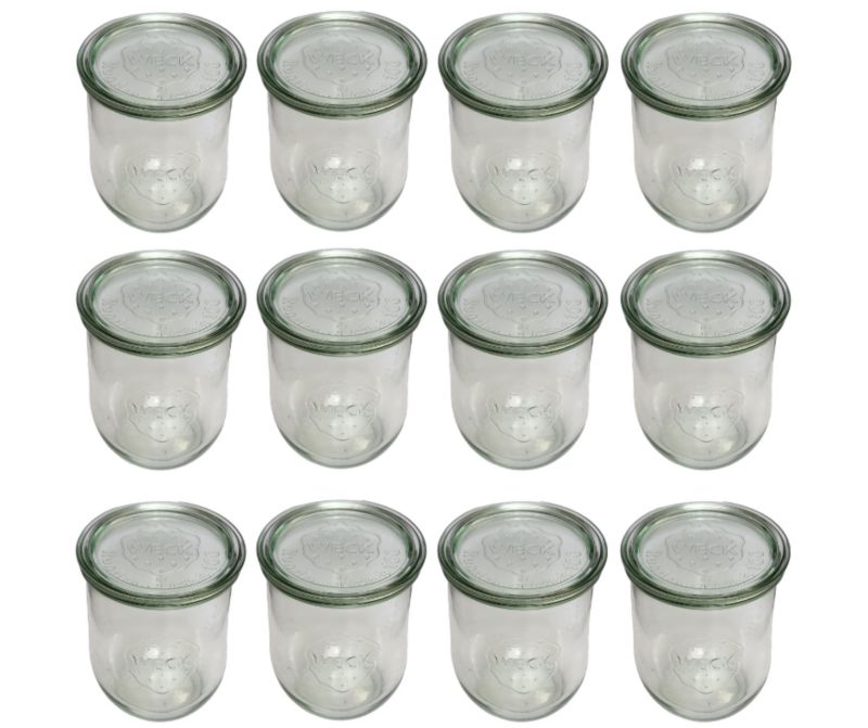 Słoiki MODO24 Weck 1062 ml fi 100 tulip szklane wieka 12 kpl.