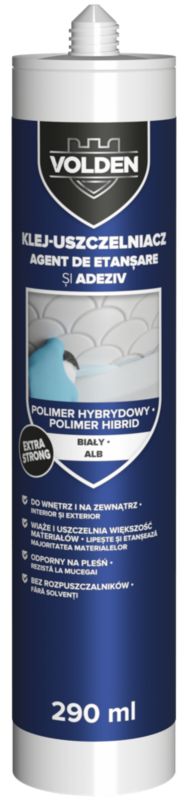 Klej uszczelniający Volden 290 ml biały