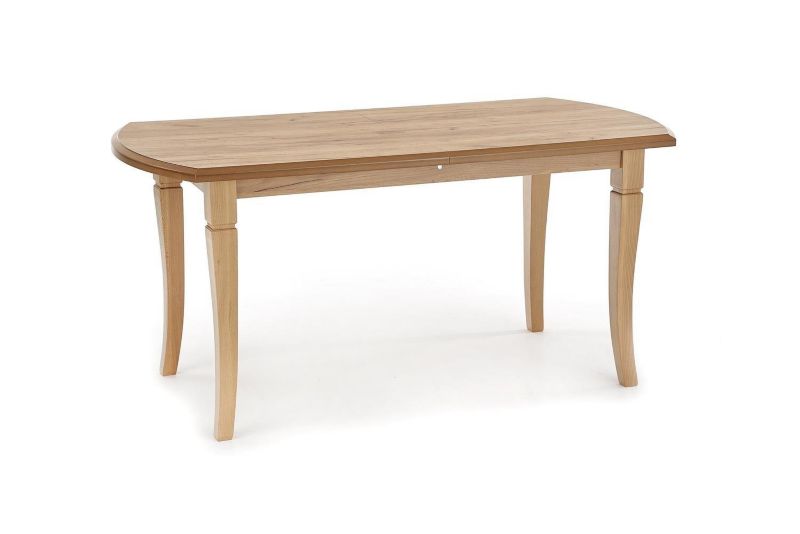 Stół Victory INTESI stół rozkładany do jadalni blat drewniany naturalny skandynawski 160-240 cm 1 szt.