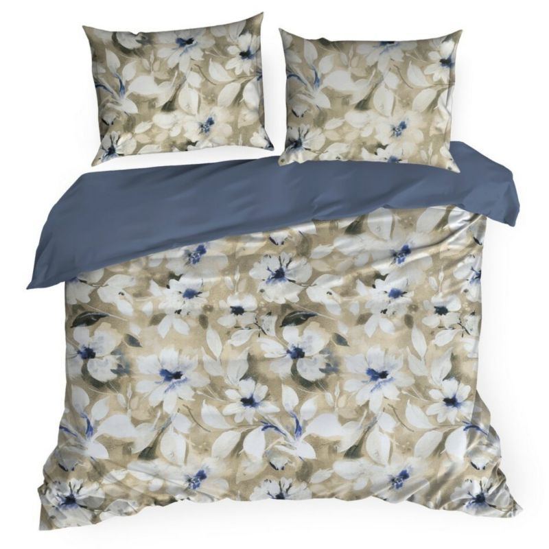 Pościel Spring/66 Eurofirany Kwiaty Bawełna 220X200 Cm Kpl.