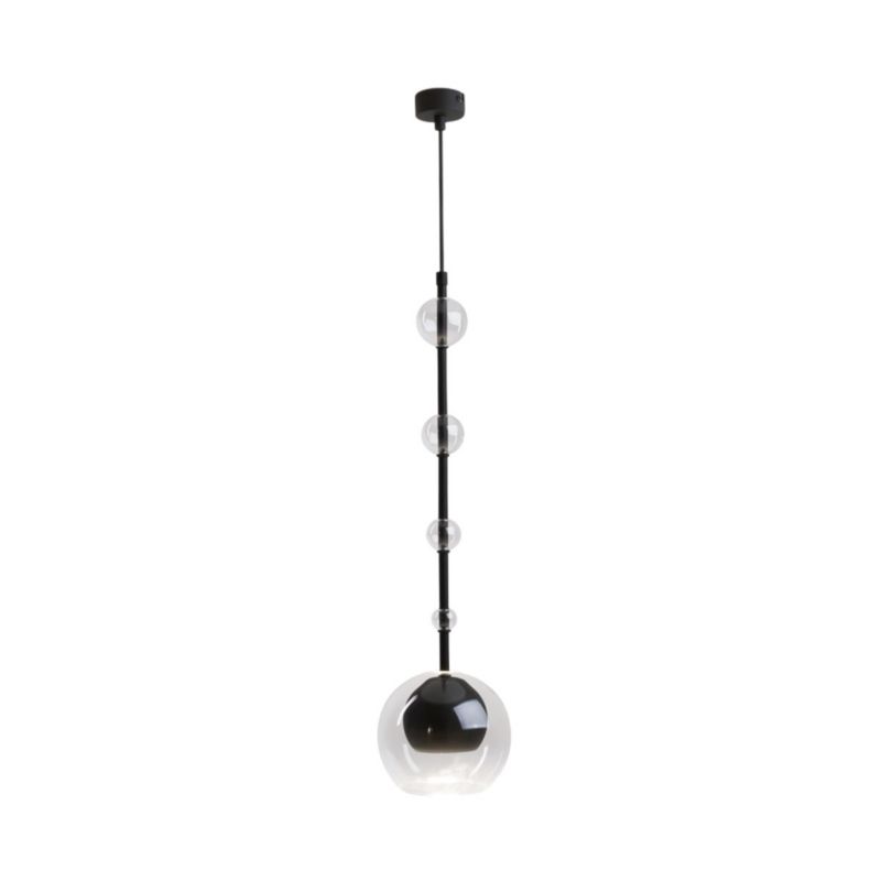 Lampa wisząca Maytoni Ros czarno-przezroczysty wym: 362,5 x 16 x 16 cm 1xGU10 x 28W 1 szt.