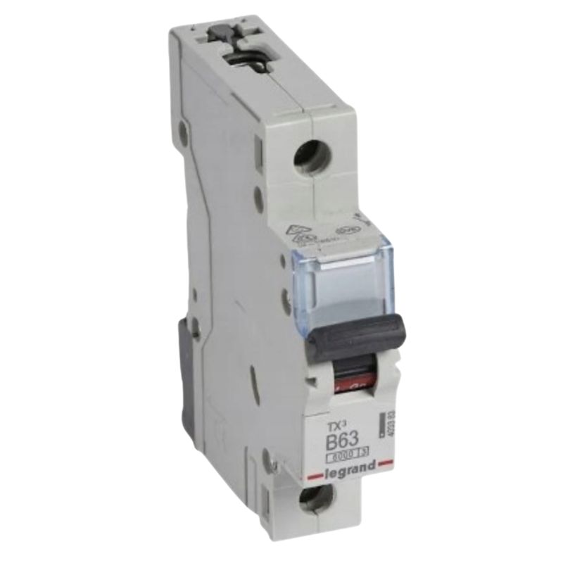 Wyłącznik nadprądowy Legrand S301B 1P B 63A 6 kA AC 63A Tx3 1 szt.