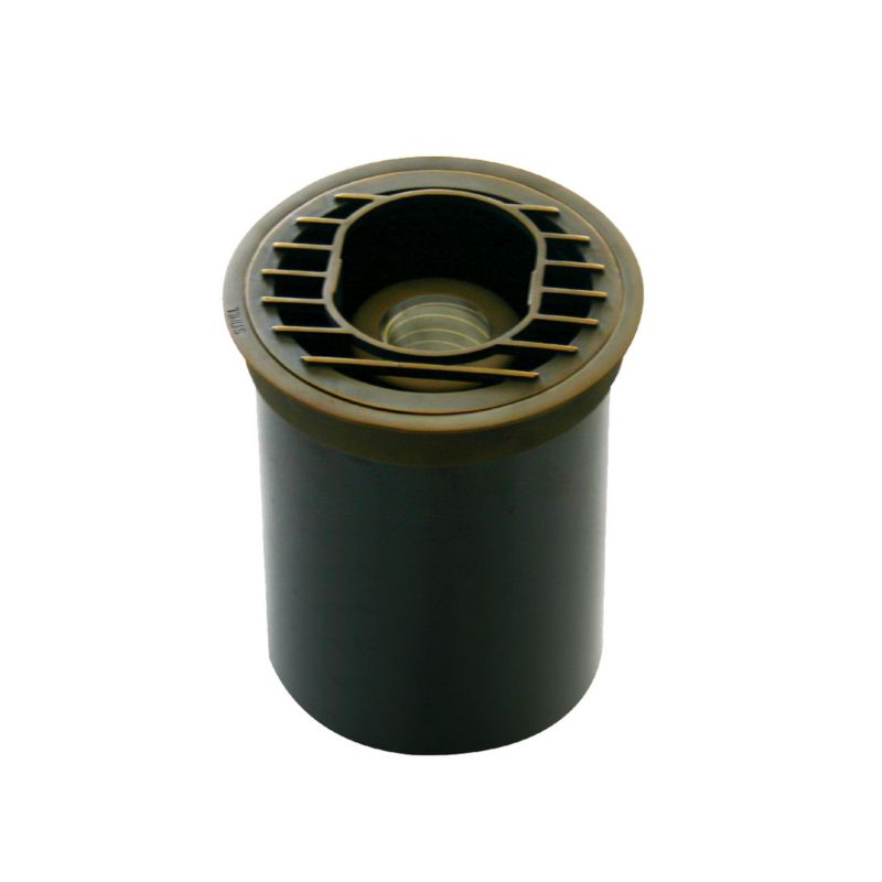 Lampa gruntowa najazdowa Garden Zone Bronze postarzany brąz LED 1W IP44 wym: 14,6 x 19 x 19 cm brąz - 1 szt.