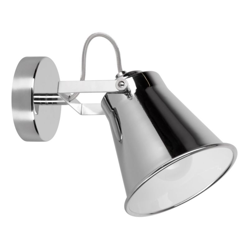 Kinkiet SPOT Light 1xE27 Max.60W Subtelny Chrom w Minimalistycznym Stylu, Polski Producent, 1 szt.