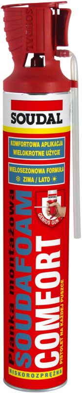 Pianka montażowa Soudal Comfort 750 ml