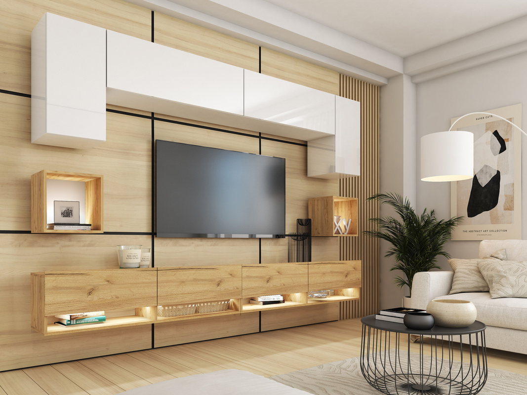 Nowoczesna meblościanka PREMIUM