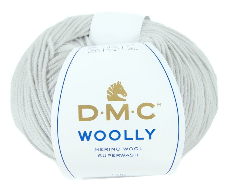 Włóczka DMC Woolly 100% wełna merino kol. 121 platynowy