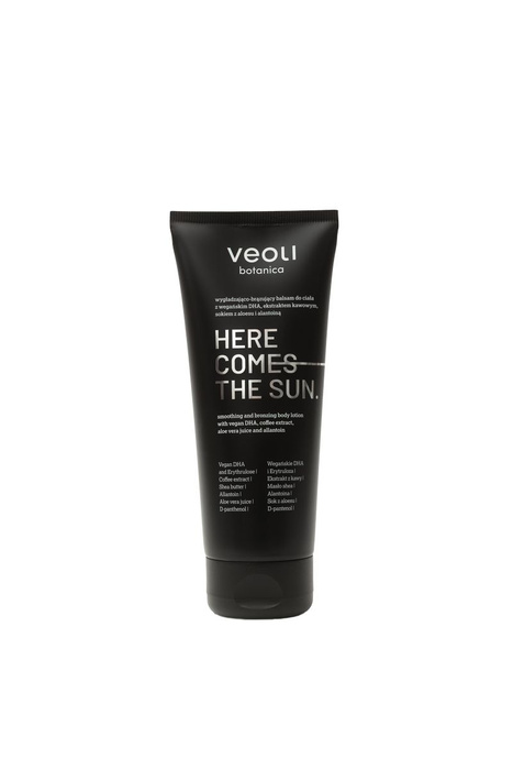Veoli Botanica HERE COMES THE SUN wygładzająco-brązujący balsam do ciała, 200 ml