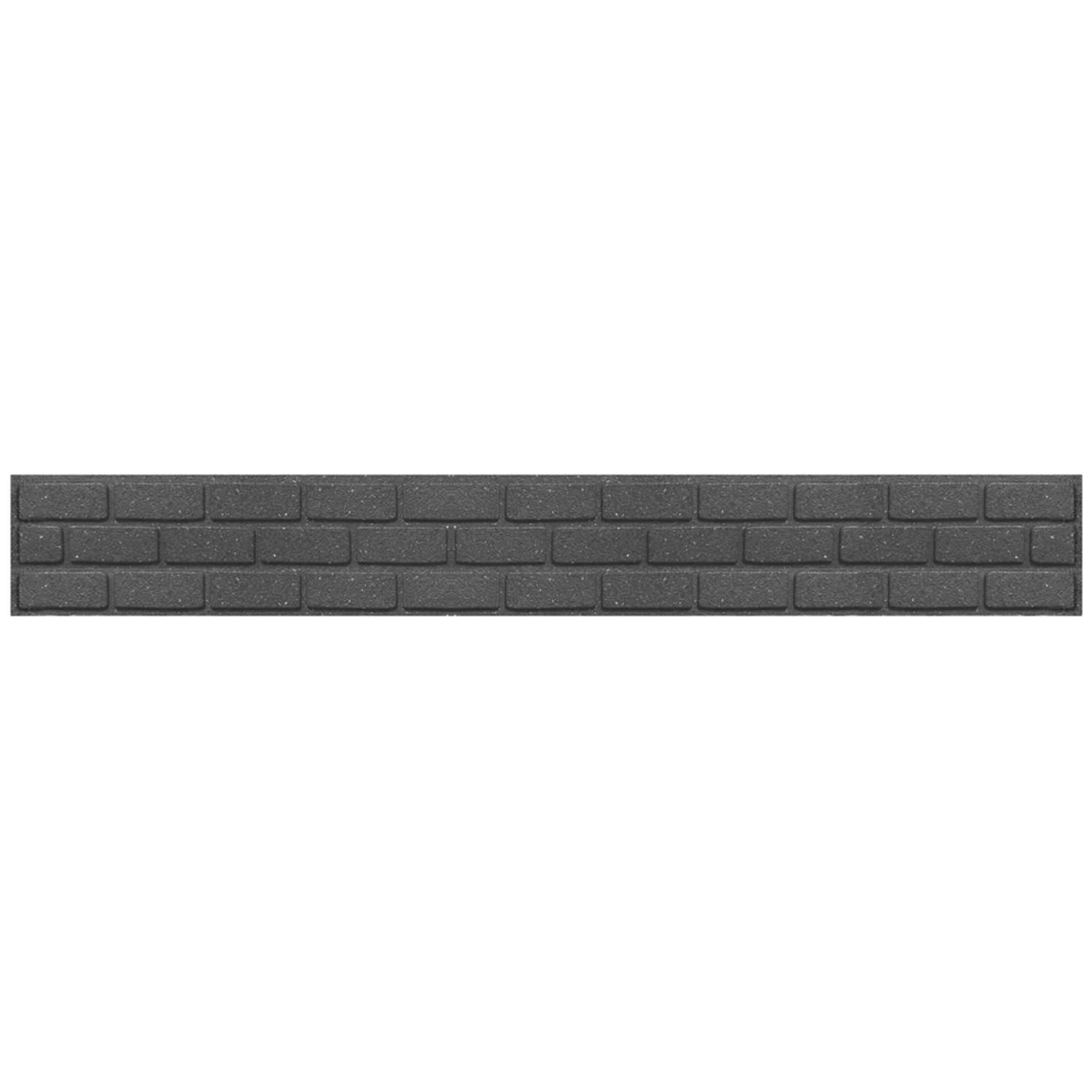 Obrzeże recyklingowe EZ Bricks szary 15x2x120 cm